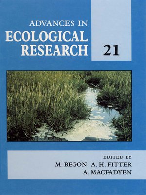 cover image of Advances in Ecological Research